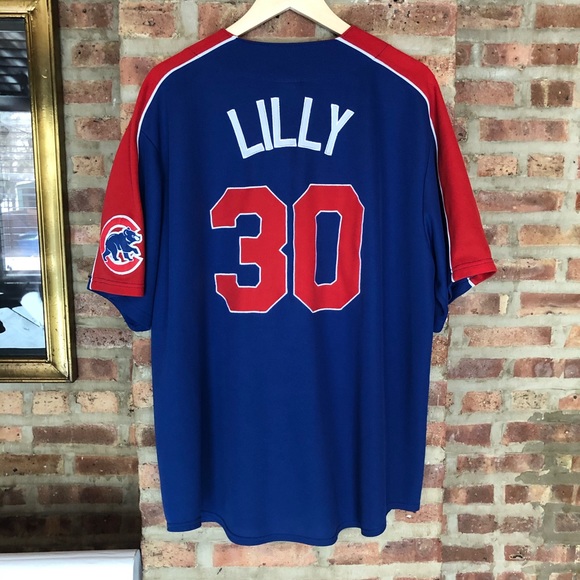 Chicago Cubs Ted Lilly Jersey #30 - Picture 5 of 8